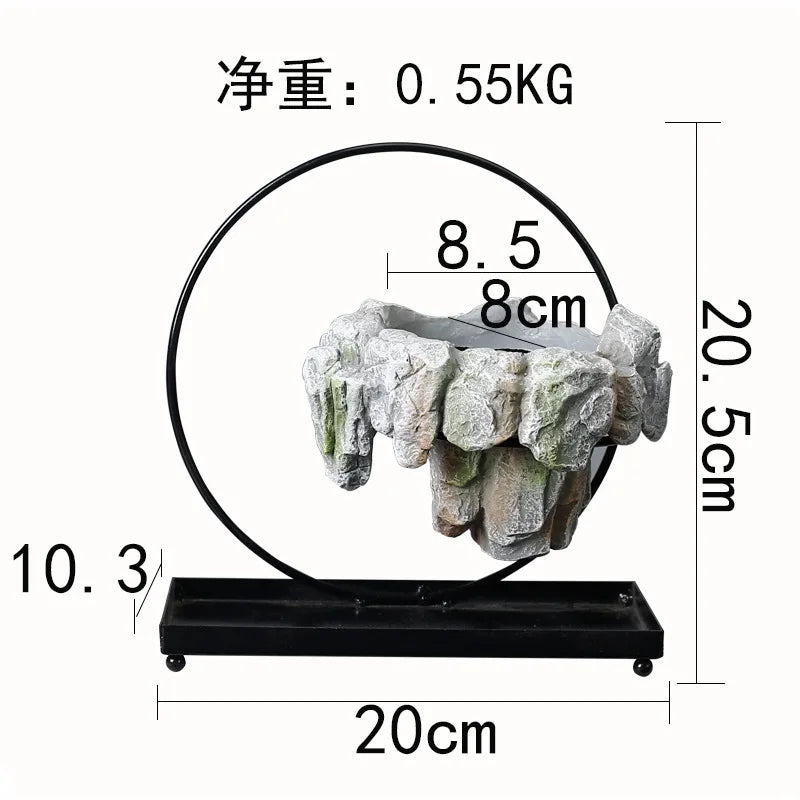 Lewitująca doniczka magnetyczna bonsai – nowoczesna ozdoba na biurko