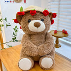 Pluszowy Miś "Rose Love" z Bukietem Róż – Romantyczny Prezent