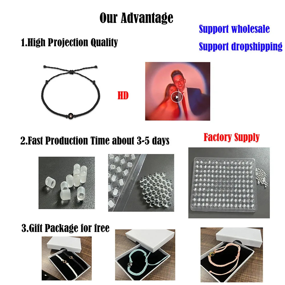 Personalizowana Bransoletka Projekcyjna