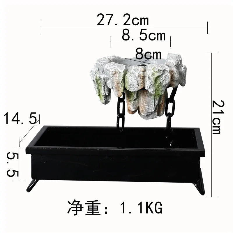 Lewitująca doniczka magnetyczna bonsai – nowoczesna ozdoba na biurko