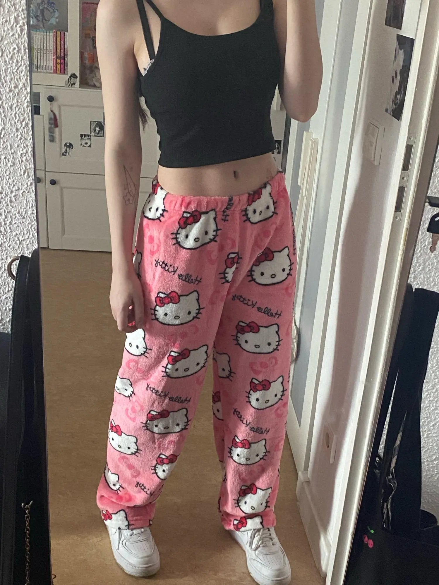 Spodnie Piżamowe Hello Kitty Y2K