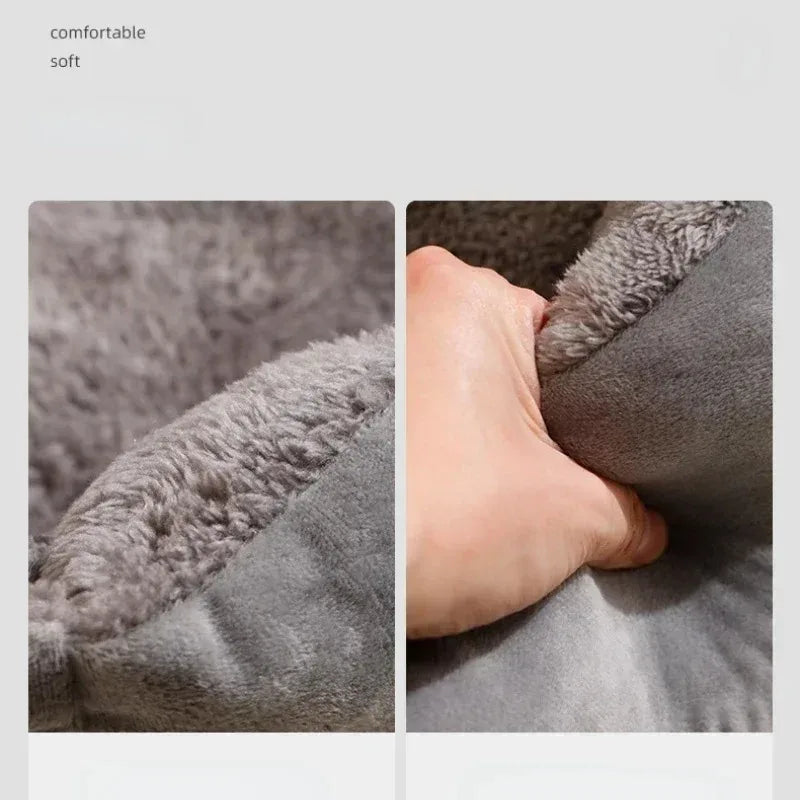 Puszyste Legowisko „Chmurka” – Miękkie Gniazdko dla Kota i Psa